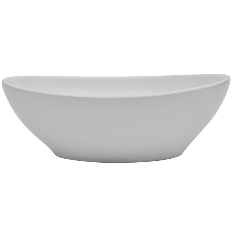 Casa si Gradina - Mobilier - Seturi de mobilier - Seturi baie - Set mobilier de baie, 2 piese, negru, ceramica, mărime raft de 60 cm și chiuvetă ovală de 40 cm - Infinity.ro