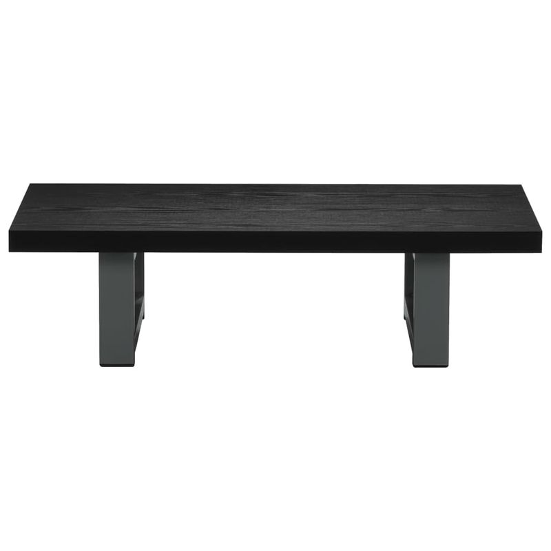 Casa si Gradina - Mobilier - Seturi de mobilier - Seturi baie - Set mobilier de baie, 2 piese, negru, ceramica, mărime raft de 60 cm și chiuvetă ovală de 40 cm - Infinity.ro