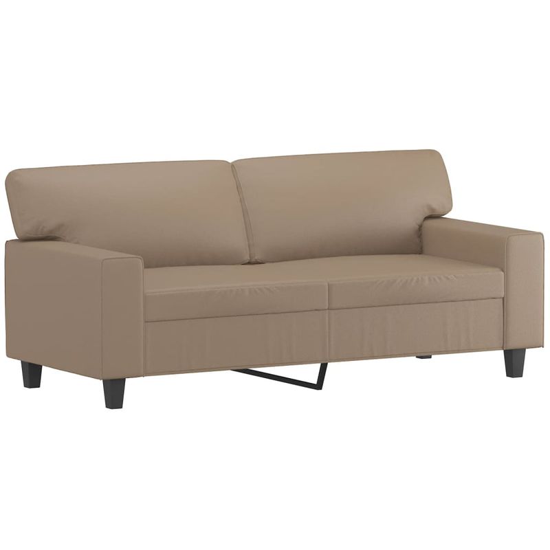 Casa si Gradina - Mobilier - Seturi de mobilier - Seturi living - Set de canapele, 2 piese, cappuccino, piele ecologica - Infinity.ro
