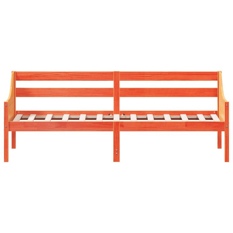 Casa si Gradina - Mobilier - Paturi si accesorii - Paturi - Pat de zi, maro ceruit, 80x200 cm, lemn masiv de pin - Infinity.ro