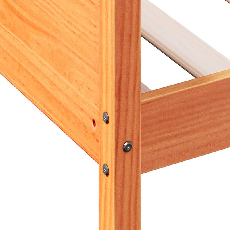 Casa si Gradina - Mobilier - Paturi si accesorii - Paturi - Pat de zi, maro ceruit, 80x200 cm, lemn masiv de pin - Infinity.ro