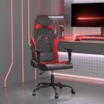 Casa si Gradina - Mobilier - Scaune si fotolii - Scaune - Scaun de gaming de masaj, negru si rosu, piele ecologica - Infinity.ro