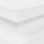 Casa si Gradina - Mobilier - Mese si birouri - Masute de cafea - Masuta de cafea cu lumini LED, alb, 90x50x40 cm - Infinity.ro