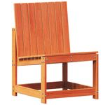 Casa si Gradina - Gradina si terasa - Mobilier exterior - Scaune si sezlonguri gradina - Set mobilier gradina, 3 piese, maro ceruit, lemn masiv pin - Infinity.ro