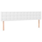 Casa si Gradina - Mobilier - Paturi si accesorii - Paturi - Pat box spring cu saltea, alb, 120x190 cm, piele ecologica - Infinity.ro