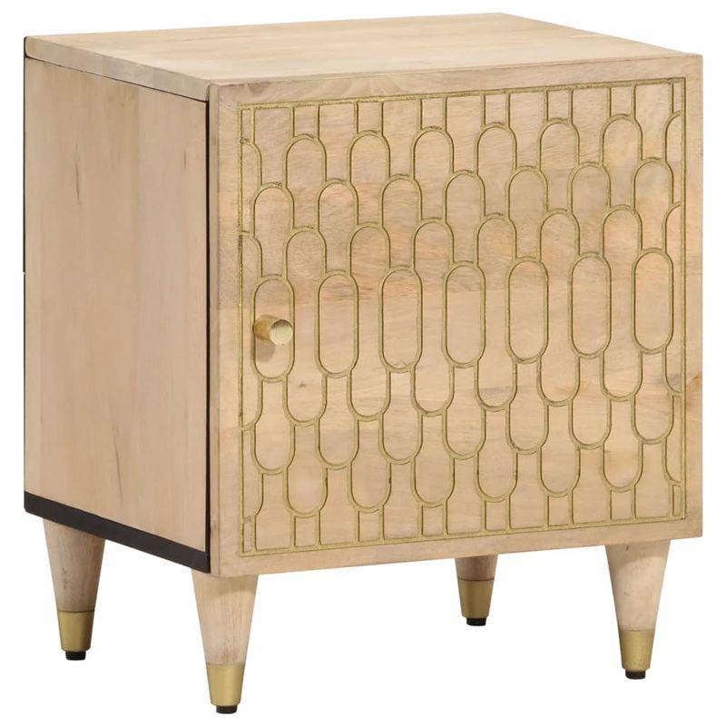 Casa si Gradina - Mobilier - Comode si corpuri - Noptiere - Noptiere, 2 buc., 40x33x46 cm, lemn masiv de acacia - Infinity.ro