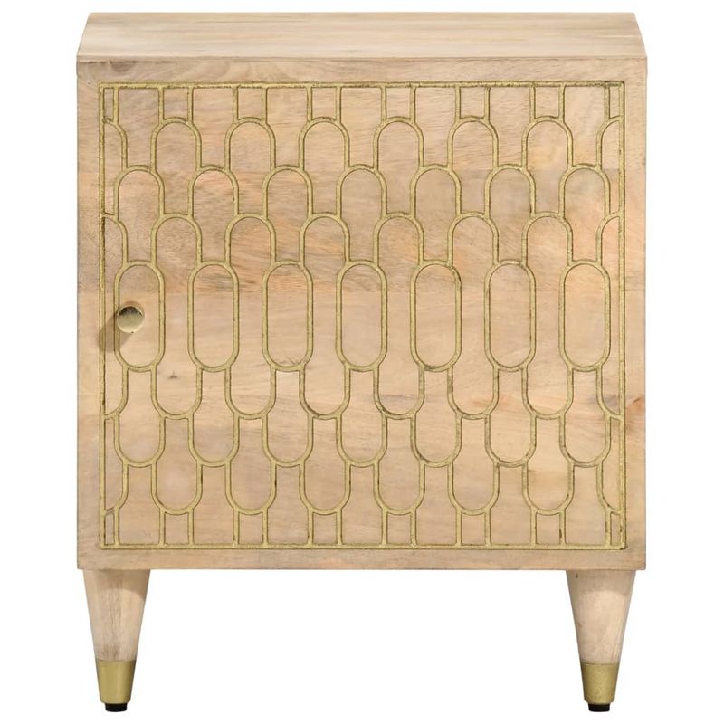 Casa si Gradina - Mobilier - Comode si corpuri - Noptiere - Noptiere, 2 buc., 40x33x46 cm, lemn masiv de acacia - Infinity.ro