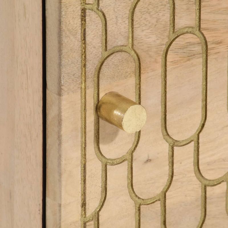 Casa si Gradina - Mobilier - Comode si corpuri - Noptiere - Noptiere, 2 buc., 40x33x46 cm, lemn masiv de acacia - Infinity.ro