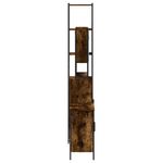 Casa si Gradina - Mobilier - Seturi de mobilier - Seturi baie - Set mobilier de baie, 3 piese, stejar fumuriu, lemn prelucrat - Infinity.ro