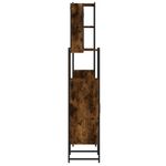 Casa si Gradina - Mobilier - Seturi de mobilier - Seturi baie - Set dulapuri de baie, 4 piese, stejar afumat, lemn prelucrat - Infinity.ro