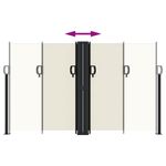 Casa si Gradina - Gradina si terasa - Umbrele si pavilioane - Umbrele - Copertina laterala retractabila, crem, 140x1200 cm - Infinity.ro