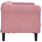 Casa si Gradina - Mobilier - Canapele si coltare - Canapele - Canapea cu 3 locuri, roz, catifea - Infinity.ro