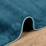 Casa si Gradina - Textile si covoare - Covoare - Covoare casa - Covor „OVIEDO”, fire scurte, turcoaz, 160x230 cm - Infinity.ro
