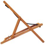 Casa si Gradina - Gradina si terasa - Mobilier exterior - Scaune si sezlonguri gradina - Scaune de plaja pliante, 2 buc., negru, material textil - Infinity.ro