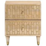 Casa si Gradina - Mobilier - Comode si corpuri - Noptiere - Noptiere, 2 buc., 40x33x46 cm, lemn masiv de acacia - Infinity.ro