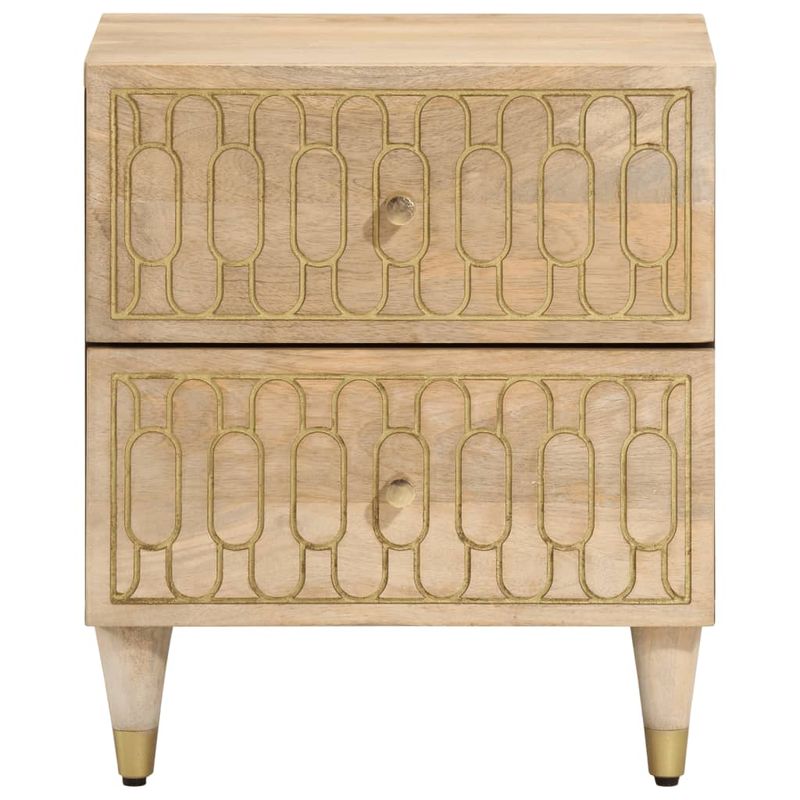 Casa si Gradina - Mobilier - Comode si corpuri - Noptiere - Noptiere, 2 buc., 40x33x46 cm, lemn masiv de acacia - Infinity.ro