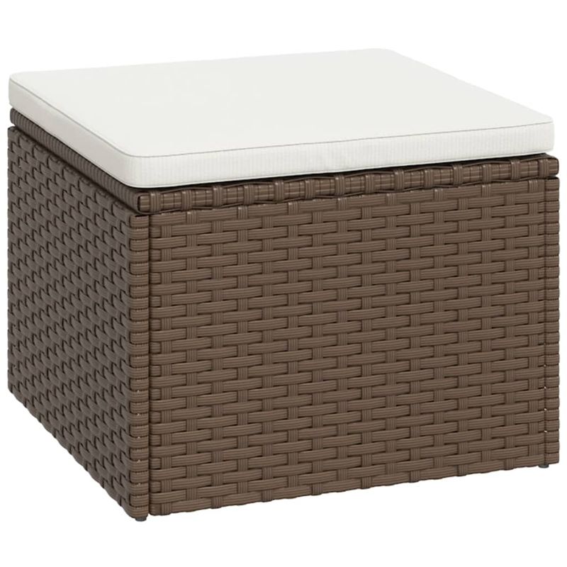 Casa si Gradina - Gradina si terasa - Mobilier exterior - Seturi mobila gradina - Set de sezlonguri de gradina, maro, poliratan - Infinity.ro