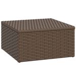 Casa si Gradina - Gradina si terasa - Mobilier exterior - Seturi mobila gradina - Set de sezlonguri de gradina, maro, poliratan - Infinity.ro