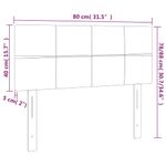 Casa si Gradina - Mobilier - Paturi si accesorii - Accesorii paturi - Tablie de pat, Hanah Home, pal melaminat, nuc, 150x3x100 cm - Infinity.ro