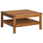 Casa si Gradina - Gradina si terasa - Mobilier exterior - Seturi mobila gradina - Set mobilier gradina cu perne crem, 4 piese, lemn masiv acacia - Infinity.ro