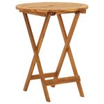 Casa si Gradina - Gradina si terasa - Mobilier exterior - Seturi mobila gradina - Set mobilier bistro pliabil, 3 piese, lemn masiv acacia - Infinity.ro