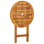 Casa si Gradina - Gradina si terasa - Mobilier exterior - Seturi mobila gradina - Set mobilier bistro pliabil, 3 piese, lemn masiv acacia - Infinity.ro