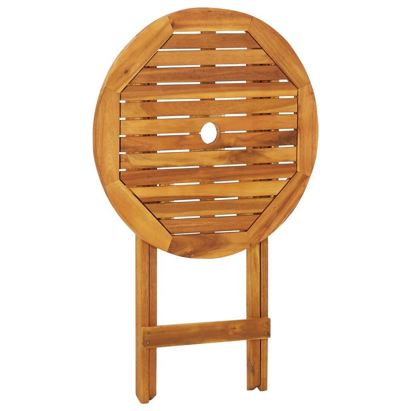 Casa si Gradina - Gradina si terasa - Mobilier exterior - Seturi mobila gradina - Set mobilier bistro pliabil, 3 piese, lemn masiv acacia - Infinity.ro