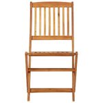 Casa si Gradina - Gradina si terasa - Mobilier exterior - Seturi mobila gradina - Set mobilier bistro pliabil, 3 piese, lemn masiv acacia - Infinity.ro