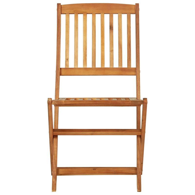 Casa si Gradina - Gradina si terasa - Mobilier exterior - Seturi mobila gradina - Set mobilier bistro pliabil, 3 piese, lemn masiv acacia - Infinity.ro
