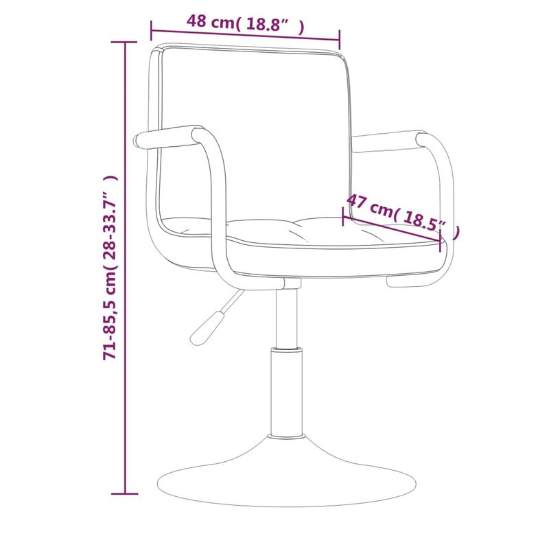 Casa si Gradina - Mobilier - Scaune si fotolii - Scaune - Scaune de bucatarie pivotante, negru, catifea - Infinity.ro