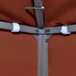 Casa si Gradina - Gradina si terasa - Umbrele si pavilioane - Pavilioane - Copertina rezerva acoperis pavilion, 2 niveluri, caramiziu, 4x3 m, 310 g/m² - Infinity.ro