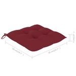 Casa si Gradina - Gradina si terasa - Mobilier exterior - Scaune si sezlonguri gradina - Scaune de gradina cu perne , 6 buc, lemn masiv tec - Infinity.ro