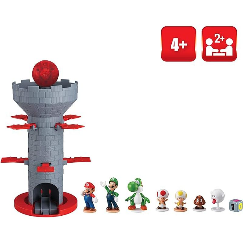 Jucarii, Copii si Bebe - Jucarii si jocuri - Jucarii & jocuri educative - Jucarii interactive - Joc de indemanare Super Mario - Shaky Tower - Infinity.ro