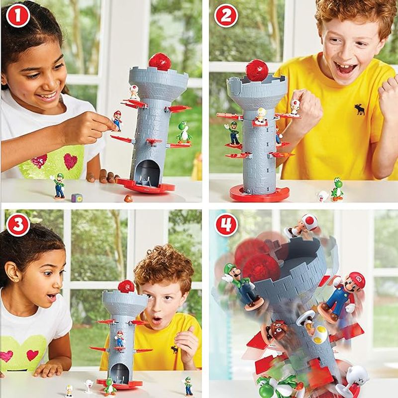 Jucarii, Copii si Bebe - Jucarii si jocuri - Jucarii & jocuri educative - Jucarii interactive - Joc de indemanare Super Mario - Shaky Tower - Infinity.ro