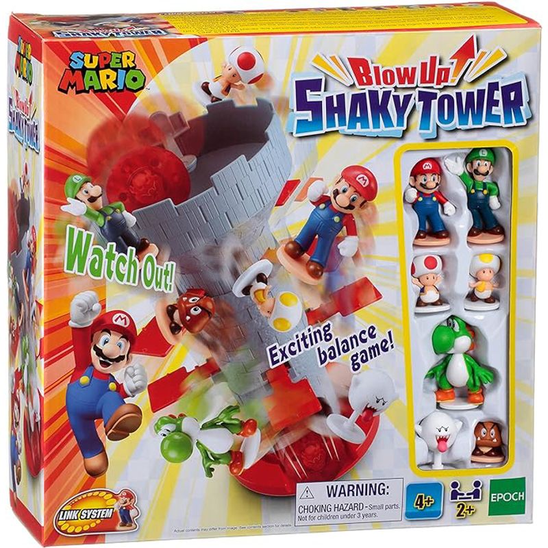 Jucarii, Copii si Bebe - Jucarii si jocuri - Jucarii & jocuri educative - Jucarii interactive - Joc de indemanare Super Mario - Shaky Tower - Infinity.ro