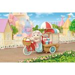 Jucarii, Copii si Bebe - Jucarii si jocuri - Jucarii & jocuri educative - Jucarii interactive - Sylvanian Families - Set Stand Tricicleta pentru Popcorn - Infinity.ro