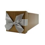 Carti si Birotica - Birotica - Articole ambalare - Cutie pliata bauturi auriu 34x8x8 cm - Infinity.ro