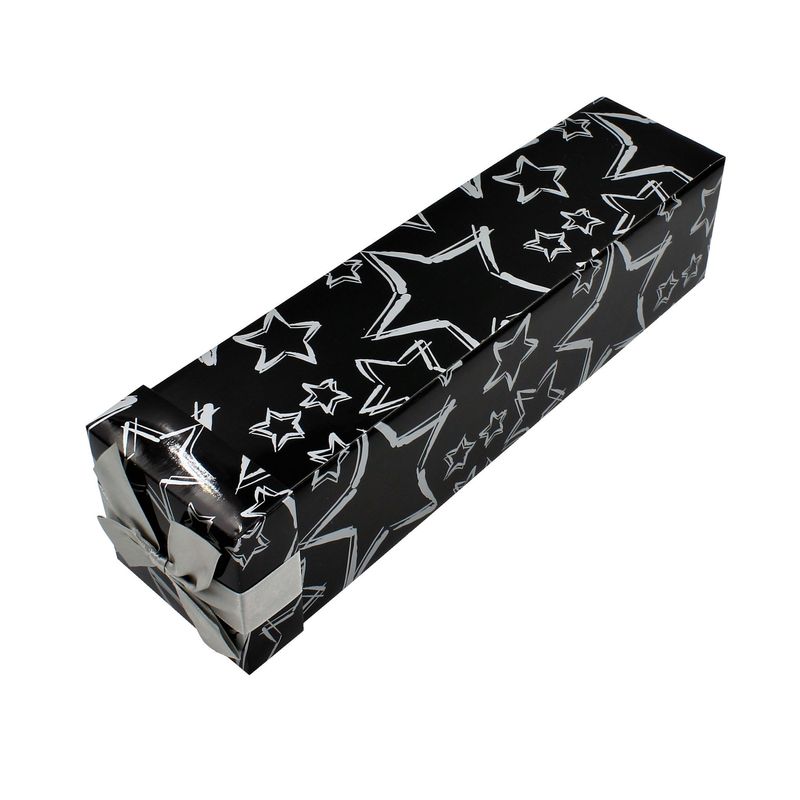 Carti si Birotica - Birotica - Articole ambalare - Cutie pliata bauturi abstract 34x8x8 cm - Infinity.ro