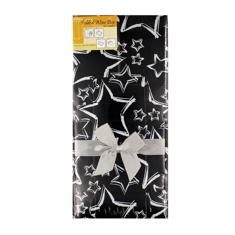 Carti si Birotica - Birotica - Articole ambalare - Cutie pliata bauturi abstract 34x8x8 cm - Infinity.ro