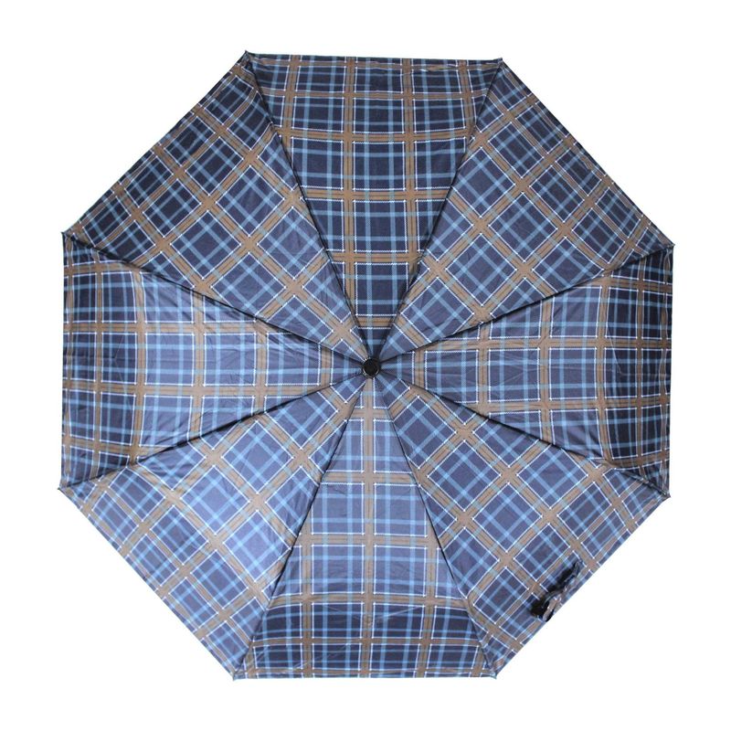 Fashion, accesorii si bijuterii - Barbati - Accesorii barbati - Alte accesorii barbati - Umbrela barbati MINI manuala Perletti scottish blue squares - Infinity.ro