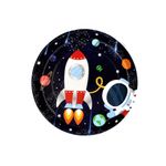 Casa si Gradina - Decoratiuni - Decoratiuni petrecere - Vesela pentru petrecere - Set 8 farfurii 23 cm Galaxy - Infinity.ro