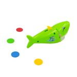 Jucarii, Copii si Bebe - Jucarii si jocuri - Jucarii & jocuri educative - Jucarii interactive - Jucarie catapulta rechin verde lansator fise - Infinity.ro