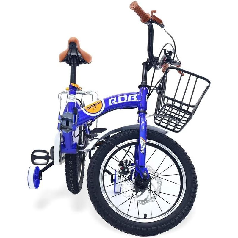 Sport si Outdoor - Ciclism - Biciclete pentru copii - Bicicleta Go Kart 16 inch RDB,pentru copii 4-6 ani, disc frana fata/spate, culoare albastru - Infinity.ro