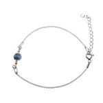 Fashion, accesorii si bijuterii - Femei - Bijuterii femei - Bratari femei - Bratara argint cu Kianit natural 6 MM - Infinity.ro