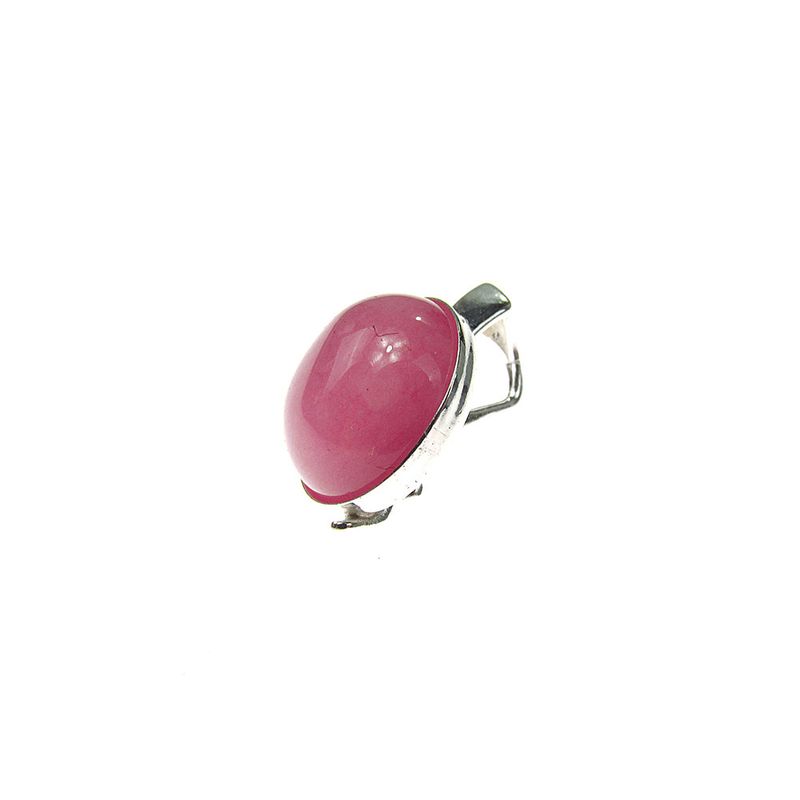 Fashion, accesorii si bijuterii - Femei - Bijuterii femei - Pandantive femei - Pandantiv argint cu jad roz natural10 MM - Infinity.ro