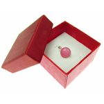 Fashion, accesorii si bijuterii - Femei - Bijuterii femei - Pandantive femei - Pandantiv argint cu jad roz natural10 MM - Infinity.ro
