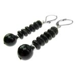 Fashion, accesorii si bijuterii - Femei - Bijuterii femei - Cercei femei - Set onix si jad verde - Infinity.ro