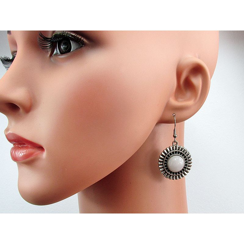 Fashion, accesorii si bijuterii - Femei - Bijuterii femei - Cercei femei - Cercei candelabru model raze cu cuart roz natural - Infinity.ro