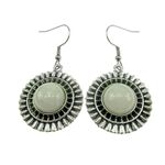 Fashion, accesorii si bijuterii - Femei - Bijuterii femei - Cercei femei - Cercei candelabru model raze cu cuart roz natural - Infinity.ro