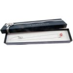 Fashion, accesorii si bijuterii - Femei - Bijuterii femei - Coliere femei - Colier argint cu jad roz natural fatetat - Infinity.ro